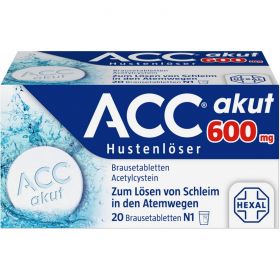 ACC akut 600 Brausetabletten 20 St – PZN 10808 из немецкой аптеки