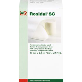 ROSIDAL SC Kompressionsbinde weich 15 cmx2,5 m 1 St – PZN 144897 из немецкой аптеки
