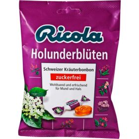 RICOLA o.Z.Beutel Holunderblten Bonbons 75 g – PZN 306437 из немецкой аптеки