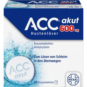 ACC akut 600 Brausetabletten 40 St – PZN 520917 из немецкой аптеки