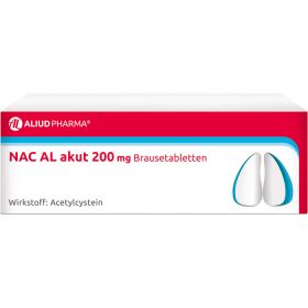NAC AL akut 200 mg Brausetabletten 20 St – PZN 724778 из немецкой аптеки