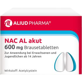 NAC AL akut 600 mg Brausetabletten 20 St – PZN 724790 из немецкой аптеки