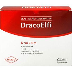 DRACOELFI elast.Fixierbinde 6 cmx4 m gekreppt 20 St – PZN 736273 из немецкой аптеки