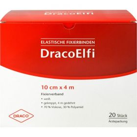 DRACOELFI elast.Fixierbinde 10 cmx4 m gekreppt 20 St – PZN 736942 из немецкой аптеки
