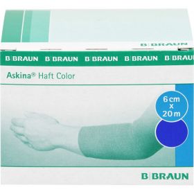 ASKINA Haftbinde Color 6 cmx20 m blau 1 St – PZN 882098 из немецкой аптеки