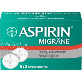 ASPIRIN MIGRNE Brausetabletten 12 St – PZN 958281 из немецкой аптеки