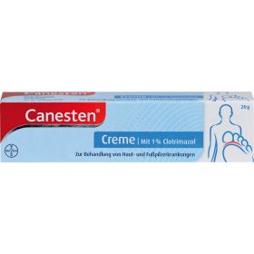 CANESTEN Creme 1% 20 g – PZN 1589584 из немецкой аптеки