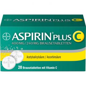 ASPIRIN plus C Brausetabletten 20 St – PZN 1894063 из немецкой аптеки