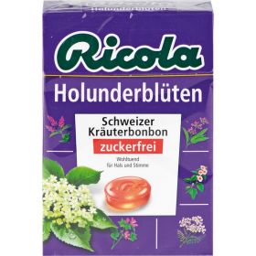 RICOLA o.Z.Box Holunderblten Bonbons 50 g – PZN 2258458 из немецкой аптеки