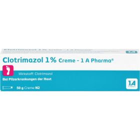 CLOTRIMAZOL 1% Creme-1A Pharma 50 g – PZN 2409006 из немецкой аптеки