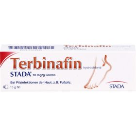 TERBINAFINHYDROCHLORID STADA 10 mg/g Creme 15 g – PZN 2904935 из немецкой аптеки
