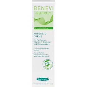 BENEVI Neutral Augenlid-Creme 15 ml – PZN 3069239 из немецкой аптеки