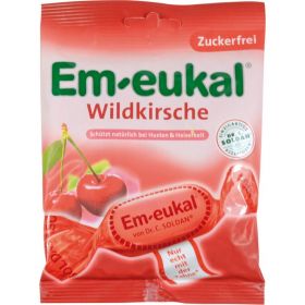 EM EUKAL Bonbons Wildkirsche zuckerfrei 75 g – PZN 3165960 из немецкой аптеки
