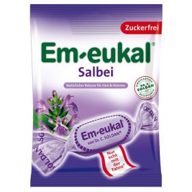 EM EUKAL Bonbons Salbei zuckerfrei 75 g – PZN 3166528 из немецкой аптеки