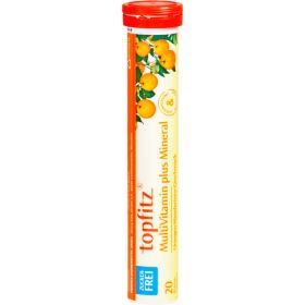 TOPFITZ Multivitamin+Mineral Brausetabletten 20 St – PZN 3353064 из немецкой аптеки