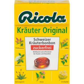 RICOLA o.Z.Box Kruter Bonbons 50 g – PZN 3648776 из немецкой аптеки