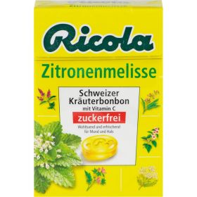RICOLA o.Z.Box Zitronenmelisse Bonbons 50 g – PZN 3648782 из немецкой аптеки