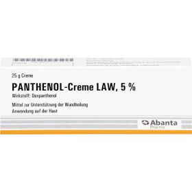 PANTHENOL Creme LAW 25 g – PZN 4020778 из немецкой аптеки