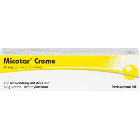 MICOTAR Creme 50 g – PZN 4593764 из немецкой аптеки