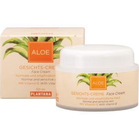 PLANTANA Aloe Vera Gesichts Creme 50 ml – PZN 5375696 из немецкой аптеки