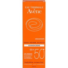 AVENE SunSitive Sonnencreme SPF 50+ o.Duftst. 50 ml – PZN 5874620 из немецкой аптеки