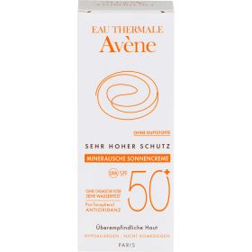 AVENE Sonnencreme SPF 50+ mineralisch 2010 50 ml – PZN 5874873 из немецкой аптеки