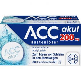 ACC akut 200 Brausetabletten 20 St – PZN 6302311 из немецкой аптеки