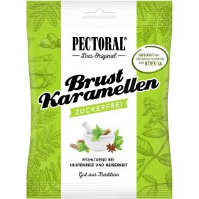 PECTORAL Brustkaramellen zuckerfrei Beutel 60 g – PZN 6310523 из немецкой аптеки