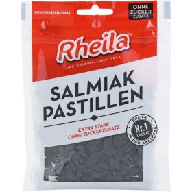 RHEILA Salmiak Pastillen zuckerfrei 90 g – PZN 6440266 из немецкой аптеки