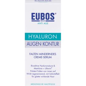 EUBOS SENSITIVE Hyaluron Augen Kontur CremeSerum 15 ml – PZN 7564102 из немецкой аптеки