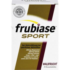 FRUBIASE SPORT Waldfrucht Brausetabletten 20 St – PZN 7678722 из немецкой аптеки