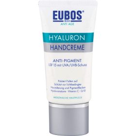 EUBOS HYALURON Anti Pigment Handcreme LSF 15 50 ml – PZN 8466577 из немецкой аптеки