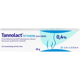 TANNOLACT Fettcreme 50 g – PZN 8665621 из немецкой аптеки