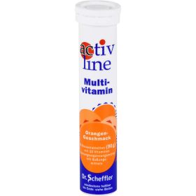 ACTIVLINE Multivitamin Orange Brausetabletten 20 St – PZN 8717281 из немецкой аптеки