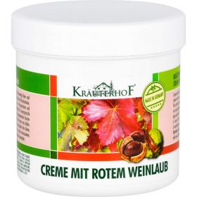 ROTES WEINLAUB Creme Kruterhof 250 ml – PZN 9229827 из немецкой аптеки