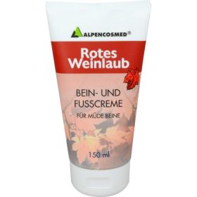 ALPENCOSMED Rotes Weinlaub Bein- und Fucreme 150 ml – PZN 9493530 из немецкой аптеки