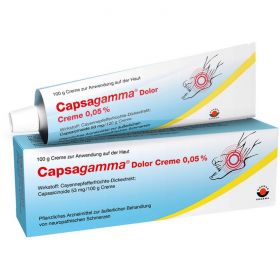 CAPSAGAMMA Dolor Creme 0,05% 100 g – PZN 9647772 из немецкой аптеки