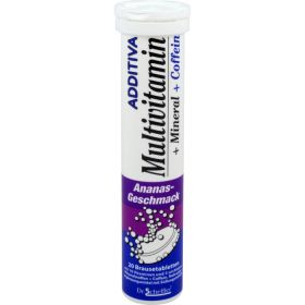 ADDITIVA Multivit.+Mineral+Coff.Ananas R Br.-Tabl. 20 St – PZN 10060204 из немецкой аптеки