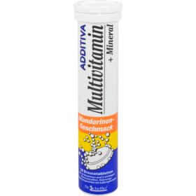 ADDITIVA Multivit.+Mineral Mandarine R Brausetabl. 20 St – PZN 10060227 из немецкой аптеки