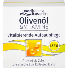 OLIVENL & VITAMINE vitalisierende Aufbaupfl.m.LSF 50 ml – PZN 10333530 из немецкой аптеки
