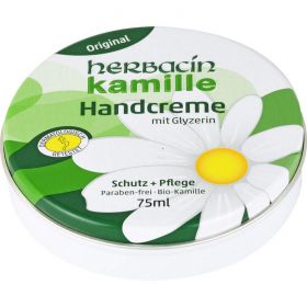 HERBACIN kamille Handcreme Original Dose 75 ml – PZN 10345154 из немецкой аптеки