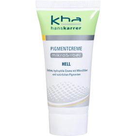 HANS KARRER Pigmentcreme MikroSilber hell 20 ml – PZN 10347727 из немецкой аптеки