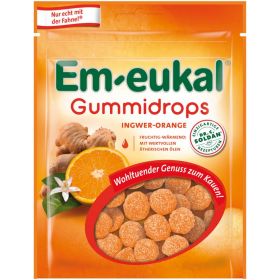 EM EUKAL Gummidrops Ingwer-Orange zuckerhaltig 90 g – PZN 10392076 из немецкой аптеки