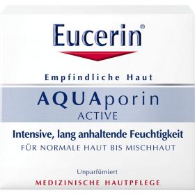 EUCERIN AQUAporin Active Creme norm.bis Mischhaut 50 ml – PZN 10961350 из немецкой аптеки