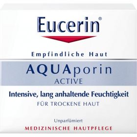EUCERIN AQUAporin Active Creme trockene Haut 50 ml – PZN 10961396 из немецкой аптеки