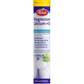 ABTEI Magnesium Calcium+D3 Brausetabletten 15 St – PZN 11596970 из немецкой аптеки