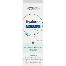 HYALURON NACHTPFLEGE riche Creme 50 ml – PZN 11686963 из немецкой аптеки