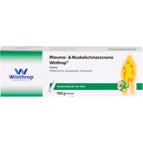 RHEUMA- & Muskelschmerzcreme Winthrop 100 g – PZN 12483162 из немецкой аптеки