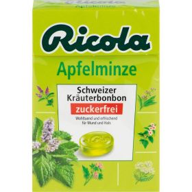 RICOLA o.Z.Box Apfelminze Bonbons 50 g – PZN 12500736 из немецкой аптеки