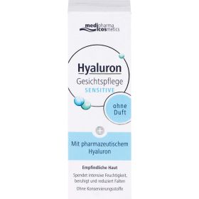 HYALURON GESICHTSPFLEGE sensitive Creme 50 ml – PZN 12544231 из немецкой аптеки
